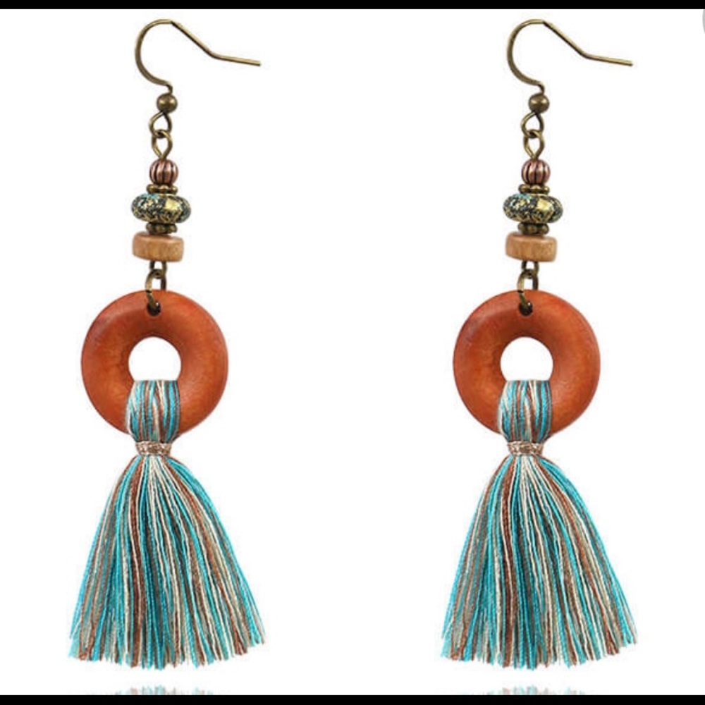 Bohemian Tassel Drop Earrings
